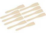 Teflon Teflon Pades Spatola In Faggio 30X5 3Mm 10 Pezzi