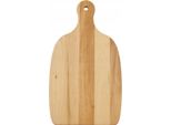 Tagliere In Legno Di Faggio Con Manico 35 X 20 Cm Impregnato Per Tagliare E Servire