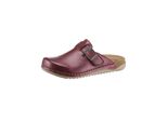 Clog FRANKEN-SCHUHE, Damen, Gr. 40, rot (bordeaux), Synthetik, sportlich, Schuhe Hausschuh