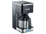 GRAEF FK512 Kaffeemaschine schwarz, 8-12 Tassen
