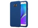 Cadorabo Custodia Per Samsung Galaxy Note 5 Custodia Protettiva In Blu Custodia Ibrida Per Telefono Cellulare Tpu Silicone Cover