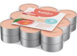 Lampade Profumate, Pesca, True Scents, Bolsius, Ø38 Mm, Tempo Di Combustione Circa 4H, 18 Pezzi Per Confezione