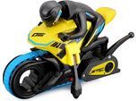 Maisto Rc - Moto Cyclone, Giallo, 2,4, Ghz, 30° Di Salita