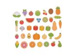 Bigjigs Toys Magneti Per Frutta E Verdura