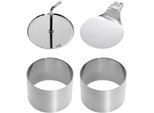 Westmark Voedselvormers 7.5 Cm 4-Delig Rvs