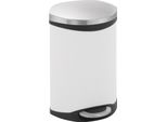 Cestino A Conchiglia Da 10 Litri, Eko - Bianco, Acciaio Inox Opaco
