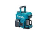 makita DCM501Z (ohne Akku) Akku-Kaffeemaschine blau, 4 Tassen