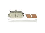 Logilink Cat 6A Connettore Per Cavo Collegabile Al Campo Stp 10GE Schermato In Metallo (Sfuso)