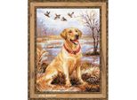 Set Di Punti Croce Riolis "Labrador"", Schema Di Conteggio"