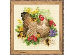 Set Per Punto Croce Riolis "Gallina"", Schema Contato"