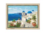 Set Di Punto Croce Riolis "Santorini"", Modello Di Conteggio"