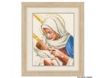 Pacchetto Ricamo Vervaco Contando Il Motivo "Maria E Gesù"