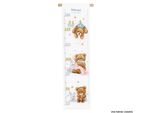 Pacchetto Ricamo Vervaco Pacchetto Ricamo Vervaco Schema Di Conteggio Bastone Di Misurazione "Cuddly Teddies"