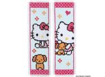 Segnalibro Vervaco "Hello Kitty Con Cane"", Set Di 2, Schema Di Conteggio"