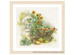 Set Di Punto Croce Lanarte "Carriola E Girasoli"", Schema Di Conteggio"
