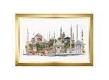 Thea Gouverneur Kit Punto Croce "Istanbul Evenweave"", 79X50Cm"