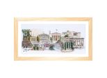Thea Gouverneur Kit Punto Croce "Atene Aida"", 79X50Cm"