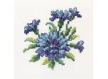 Rto Set Punto Croce "Fiordaliso"" H246, Motivo Di Conteggio, 10X10 Cm"