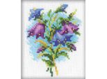 Rto Set Punto Croce "Bellflowers"" H177, Motivo Di Conteggio, 10X10 Cm"