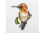 Rto Set Punto Croce "Kolibri"" H221, Schema Di Conteggio, 10X10 Cm"