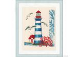 Vervaco Set Punto Croce "Lighthouse"", Schema Di Conteggio"