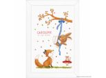 Vervaco Set Punto Croce "Happy Forest Animals Ii"", Schema Di Conteggio"