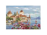 Set Punto Croce Panna "Alpine Ballad"" 36X24Cm, Motivo Di Conteggio"