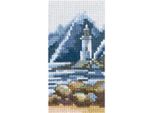 Rto Set Punto Croce "Lighthouse"" Eh368, Schema Di Conteggio, 5,5X10,5 Cm"