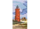 Rto Set Punto Croce "Lighthouse"" Eh369, Schema Di Conteggio, 5,5X10,5 Cm"