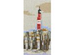 Rto Set Punto Croce "Lighthouse"" Eh358, Schema Di Conteggio, 5,5X10,5 Cm"