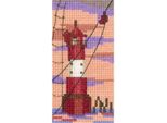Rto Set Punto Croce "Lighthouse"" Eh360, Schema Di Conteggio, 5,5X10,5 Cm"