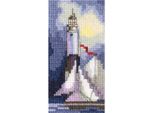 Rto Set Punto Croce "Lighthouse"" Eh354, Schema Di Conteggio, 5,5X10,5 Cm"