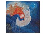 Set Per Punto Croce Rto "Coperta Sotto La Foresta"" M790, Schema Contato, 38X34,5 Cm"