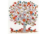 Set Per Punto Croce "Love Autumn"", 23X26Cm, XKA12, Schema Contato, Fuori Produzione Bothy Threads"
