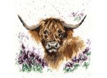 Bothy Threads Set Per Punto Croce "Highland Heathers"", 26X26 Cm, Xhd9, Schema A Punto Contato"