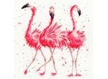 Bothy Threads Set Per Punto Croce "Pink Ladies"", 26X26Cm, Xhd24, Schema Di Conteggio"