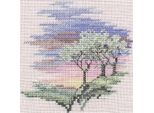 Set Per Punto Croce Bothy Threads "Minuetti - Alberi Ghiacciati"", 10X10Cm, DWMIN09A, Schema Contato"