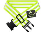 Avana Cintura Catarifrangente Cintura Catarifrangente Cintura Catarifrangente Cintura Catarifrangente Cintura Jogging Ciclismo Cintura Catarifrangente - Giallo