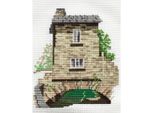 Set Per Punto Croce Bothy Threads "Dale Designs - Bridge House Ambleside"", 13,5X16 Cm, DW14DD102, Schema Contato"