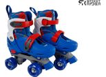 Pattini A Rotelle Street Rider Regolabili 31-34 Blu