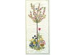 Eva Rosenstand Set Punto Croce "Ciliegia Giapponese"", Schema Di Conteggio, 40X95Cm"