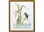 Eva Rosenstand Set Punto Croce "Kingfisher"", Schema Di Conteggio, 40X50Cm"