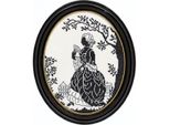 Eva Rosenstand Set Punto Croce "Silhouet"", Schema Di Conteggio, 20X25Cm"