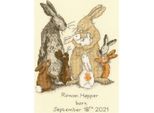 Set Per Punto Croce Bothy Threads "Welcome To The Rabbit House"", Schema Contato, XAJ15, 18X24Cm"