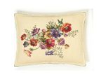 Eva Rosenstand Set Cuscino Punto Croce "Crown Anemone"", Schema Di Conteggio, 35X45Cm"