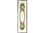 Eva Rosenstand Set Punto Croce "Begonia, Stella Dell'avvento"", Schema Di Conteggio, 30X105Cm"