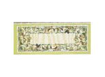 Eva Rosenstand Set Tovaglia A Punto Croce "Hunt 2"", Schema Di Conteggio, 34X88Cm"