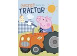 Peppa Pig Wutz George Coperta In Pile Coccolosa 100 X 140 Cm