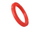 Guarnizione SW-K Guarnizione Portafiltro O-Ring Compatibile Come Ricambio Per La Guarnizione Del Gruppo Di Erogazione Della Macchina Espresso Marzocco Slayer Mavam (Rosso) ø 72 X 55 X 6,1/8Mm