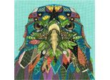 Fuori Produzione Bothy Threads Set Per Punto Croce "Jewelled Eagle"", Schema Contato, XSTU1, 32X32Cm"